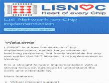 Tablet Screenshot of lisnoc.org